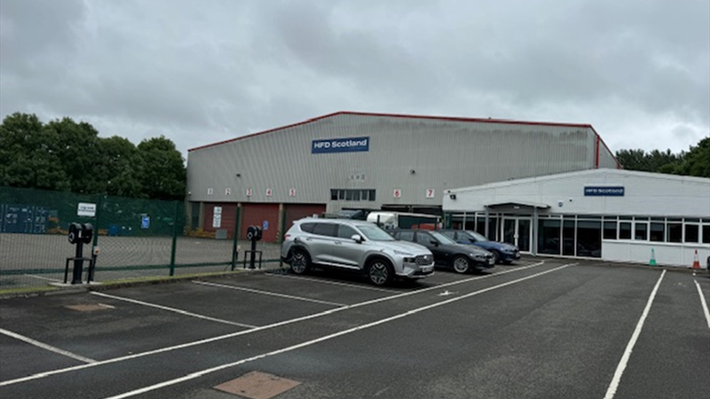 Warehouse With Secure Yard For Sale in Uddingston