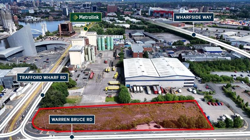 Open Storage Land To Let in Trafford Park