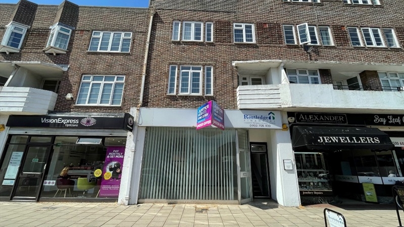 Retail / Office Premises in Worthing To Let or For Sale