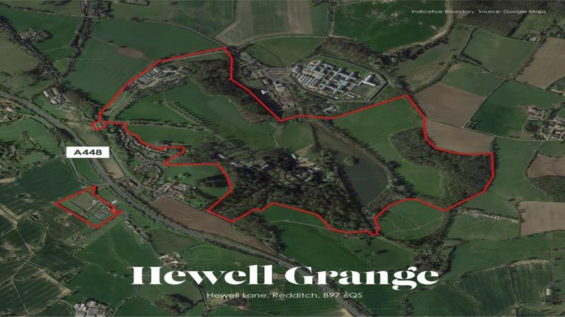 Hewell Grange Red Line Aerial