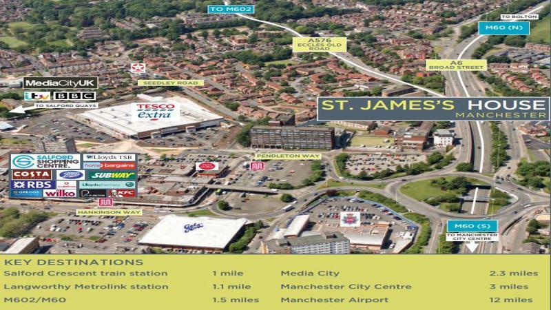 St James's Location Map