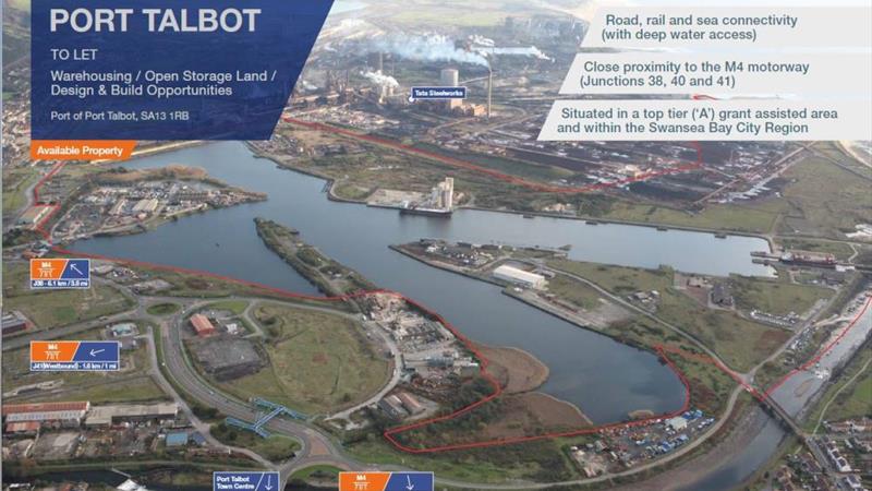 Port of Port Talbot - aerial