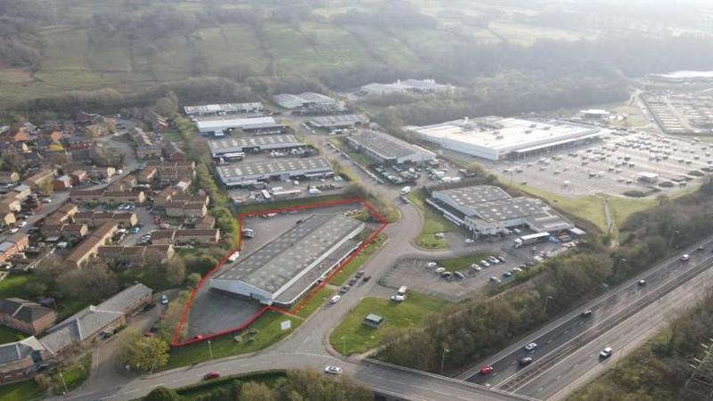 Units A1-A2 Gellihirion Industrial Estate Aerial