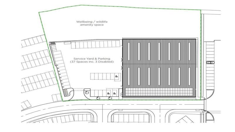 Ashville Business Park - Site plan