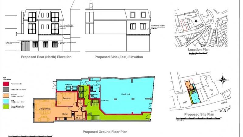Proposed floor GF plan + front elevation.jpg