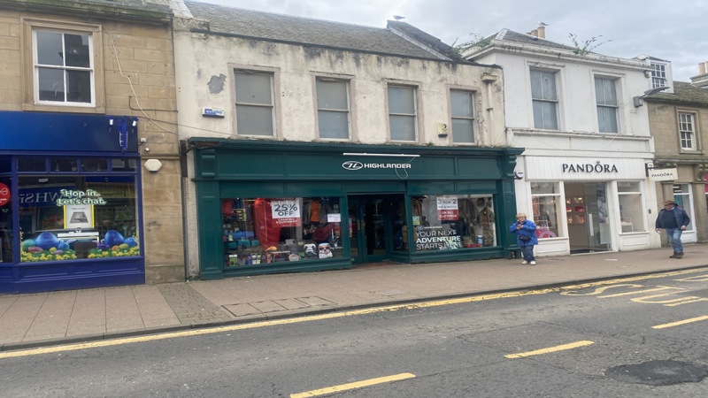 shop to let Ayr