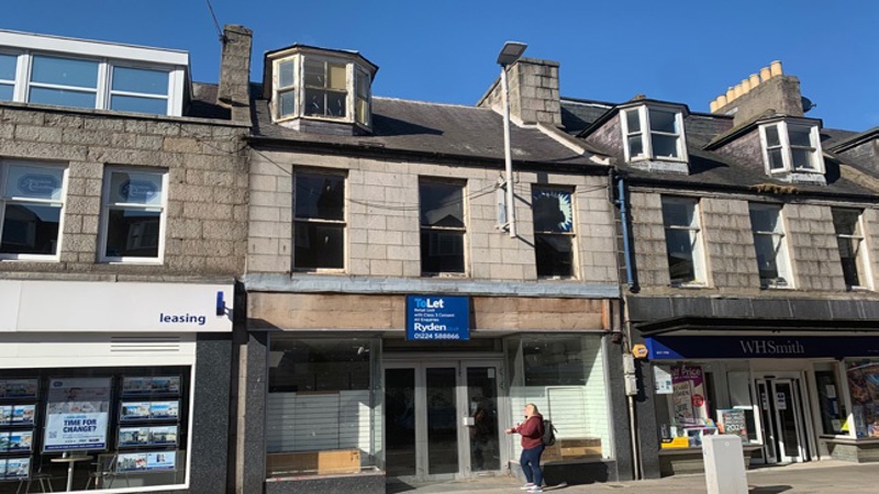 shop to let Aberdeen