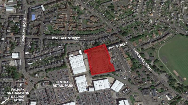 development opportunity for sale Falkirk