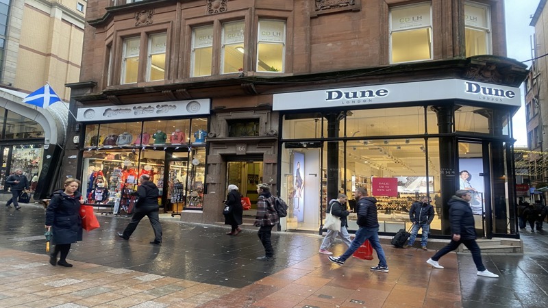 shop to let Glasgow