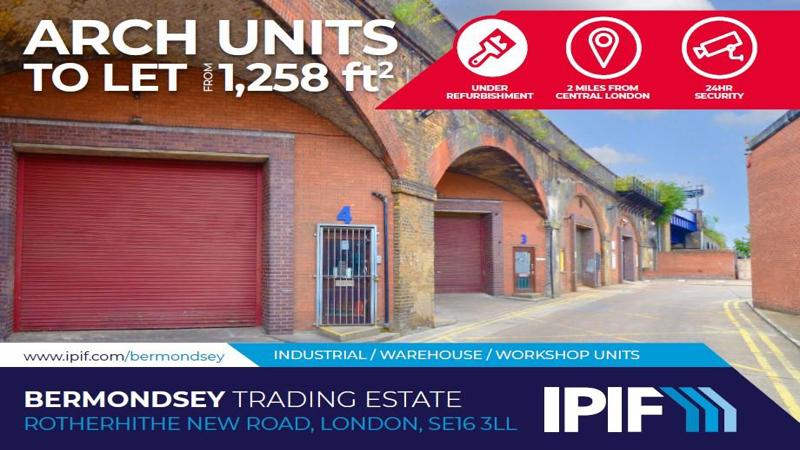 Arch Units 1 - 7, Bermondsey Trading Estate