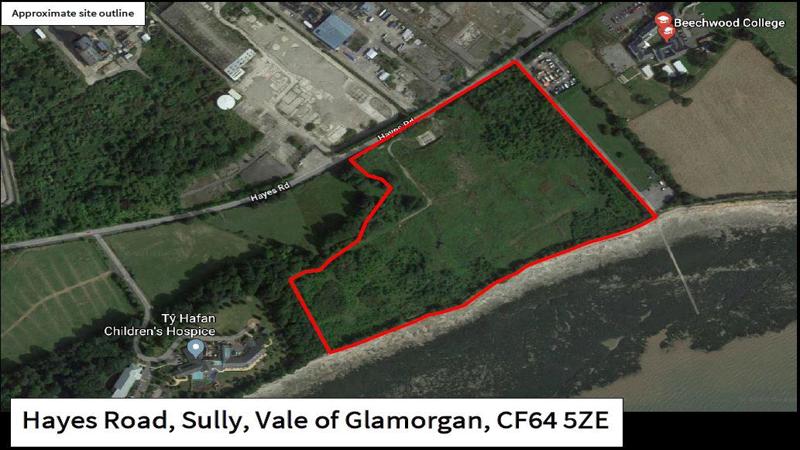 Development Land for Sale, Hayes Road, Sully, Vale