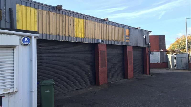 motor trade unit to let Glasgow