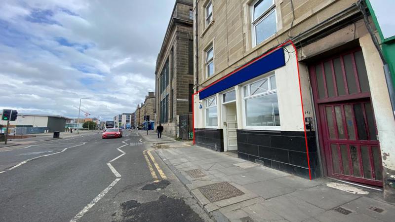 shop to let Edinburgh