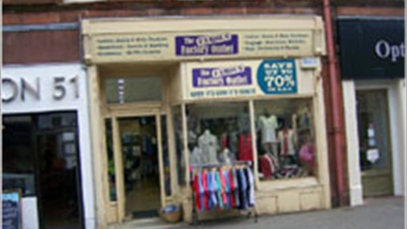 Shop property on main retail pitch 