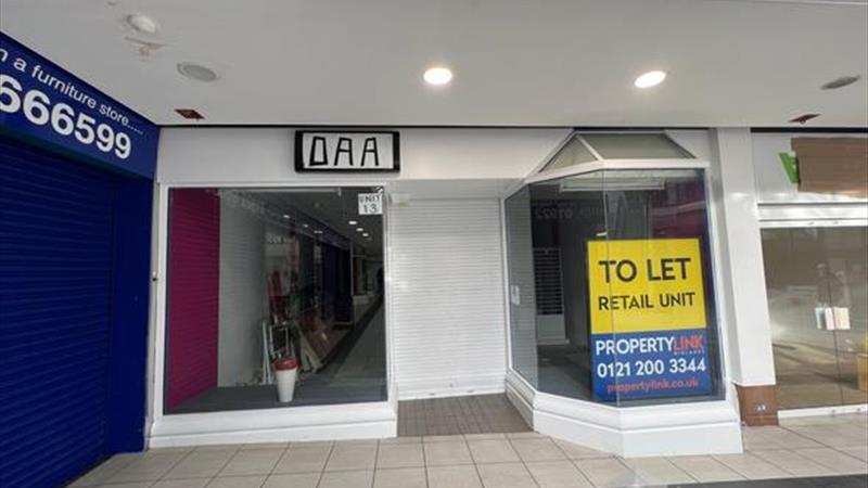 shop to let Walsall